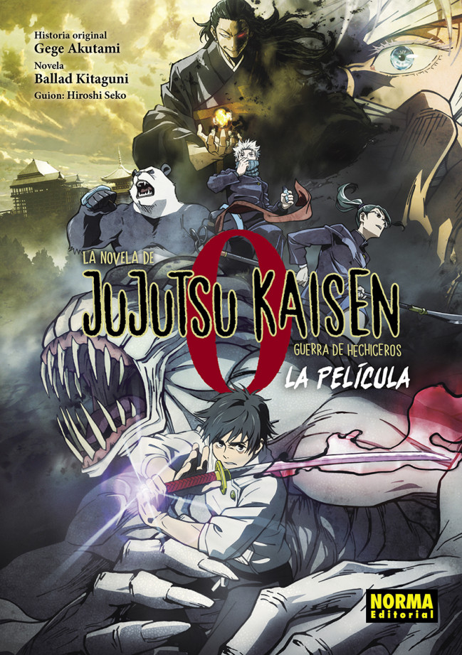 JUJUTSU KAISEN 0 LA NOVELA