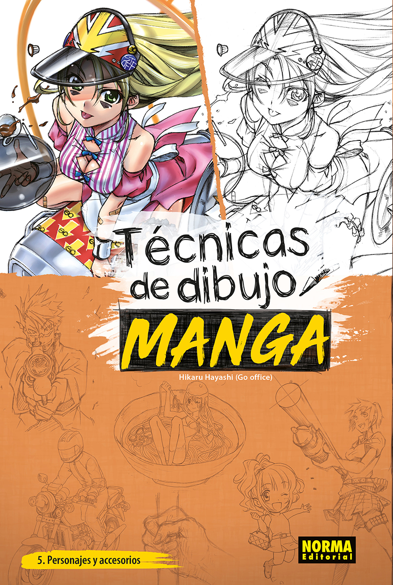 Tecnicas de dibujo manga 5. Personajes y accesorios
