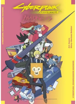 Cyberpunk: Edgerunners Madness 01- portada alternativa