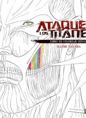 ATAQUE A LOS TITANES 02 - LIBRO DE COLOREAR OFICIAL