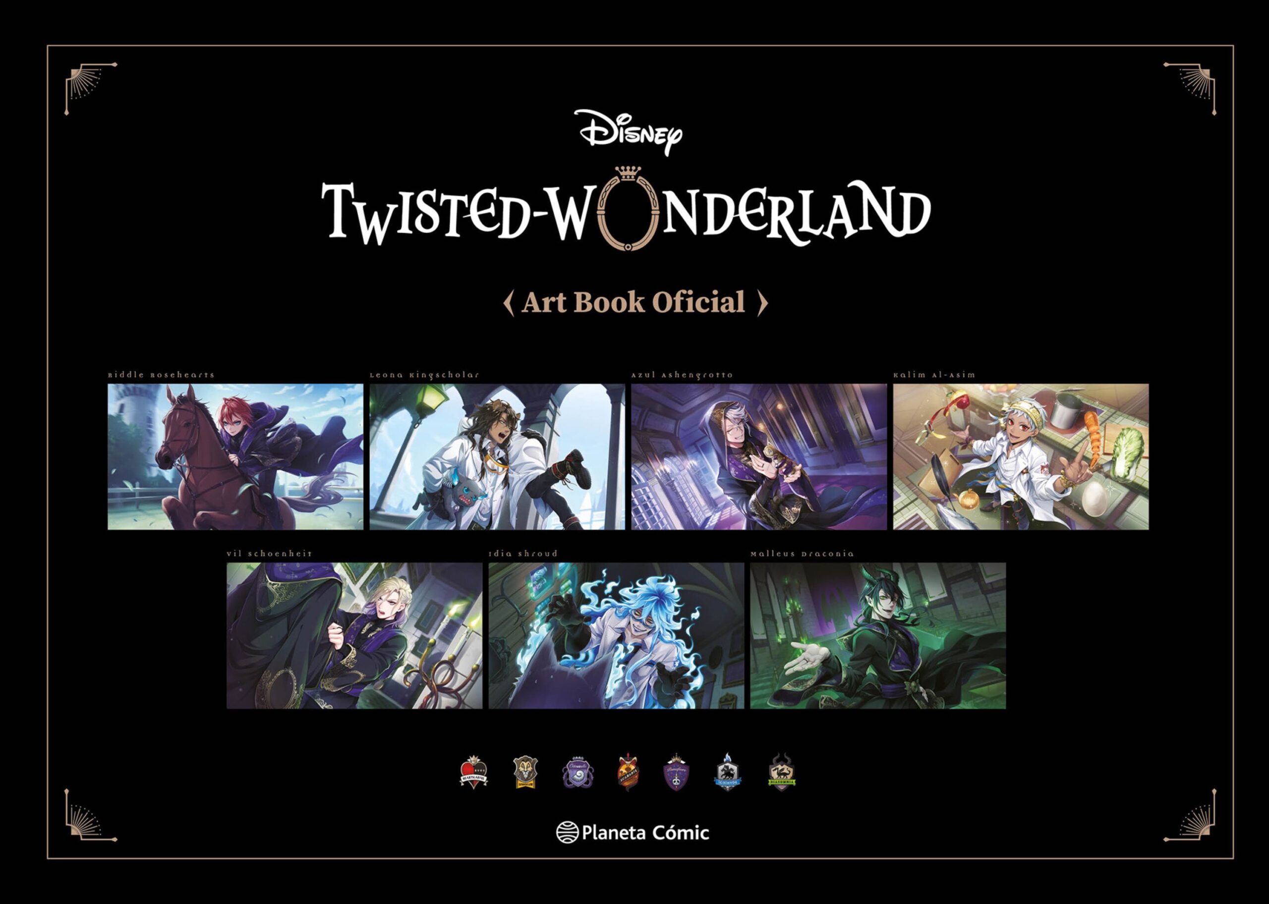 Twisted Wonderland Art Book Official