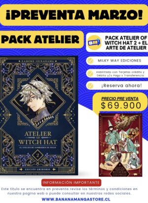 Pack Atelier of Witch Hat 02 (Grimorio) + El Arte de Atelier