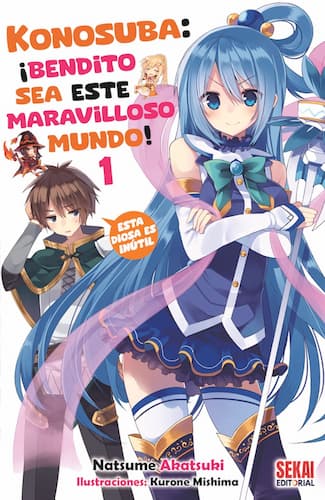 Konosuba 01 (Novela Ligera)
