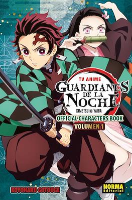 Guardianes de la noche: Official Character Book 01